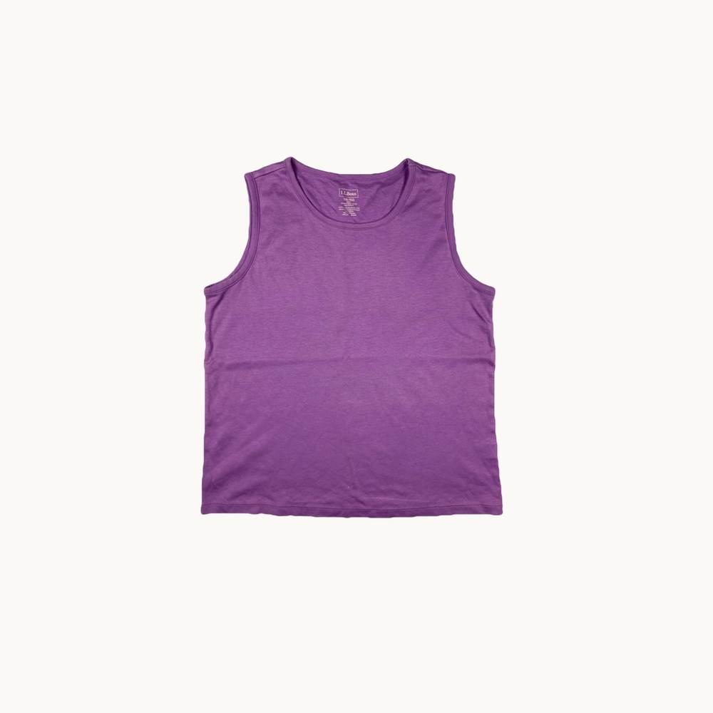 L.L. Bean Purple Tank Top